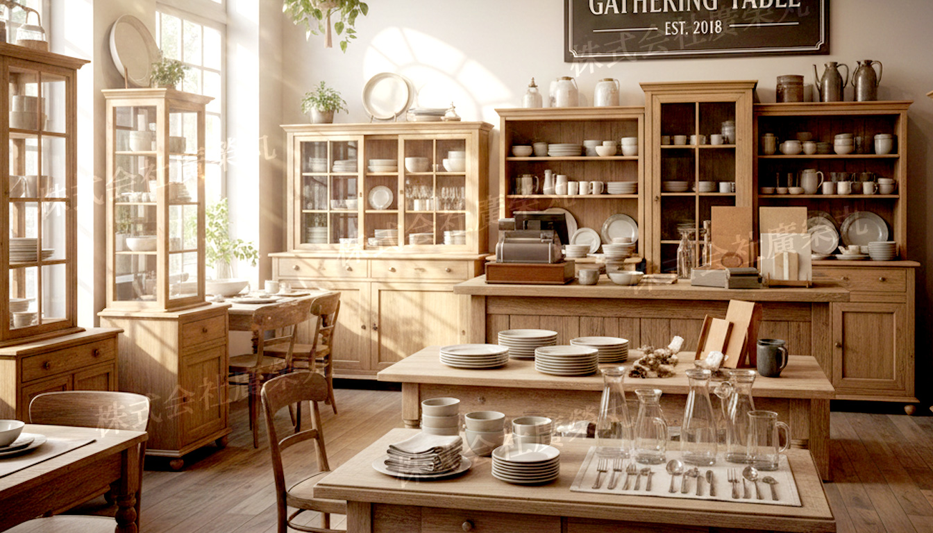 東京23区内のインテリア雑貨店さまにも, より多くの集客を実現いたします。株式会社廣榮丸